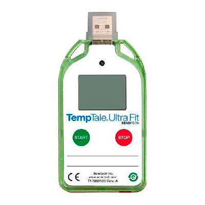 Termógrafo desechable digital Sensitech USB